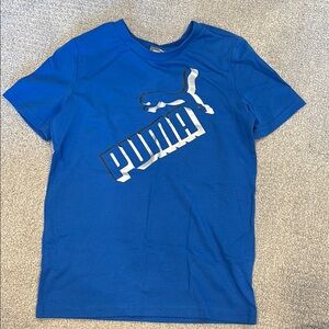 NWOT Puma Kids Blue T-Shirt
